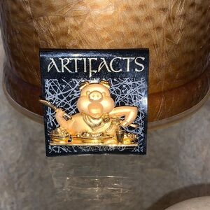 Vintage JJ Jonette Artifacts Brooch